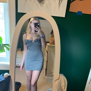 Sabo skirt gingham dress